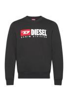 S-Ginn-Div Sweat-Shirt Black Diesel