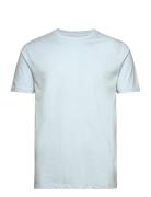 Mens Stretch Crew Neck Tee S/S Blue Lindbergh