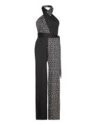 Dvf Cort Jumpsuit Black Diane Von Furstenberg