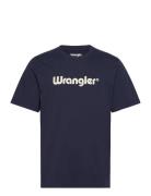 Logo Tee Navy Wrangler