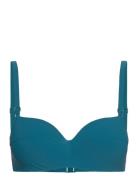 Celestial Bikini Half-Cup Memory Bra Navy Chantelle Beach