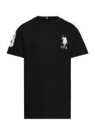 Player 3 Tshirt Black U.S. Polo Assn.