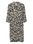 Kahera Amber Dress Printed Black Kaffe