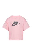Club Hbr Boxy Tee Pink Nike