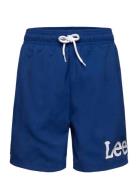 Wobbly Graphic Swimshort Blue Lee Jeans