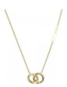 Hitch Short Necklace Gold Bud To Rose