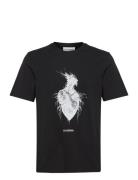 Heart Monster Regular Tee S/S Black HAN Kjøbenhavn