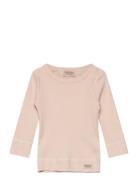 Plain Tee Ls Pink MarMar Copenhagen