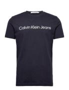 Core Institutional Logo Slim Tee Black Calvin Klein Jeans
