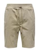 Onslinus Corduroy 0111 Shorts Beige ONLY & SONS