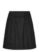 Linen Skirt Black Rosemunde