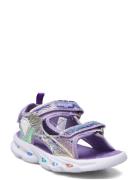 Clematis Kids Sandal W/Lights Patterned ZigZag