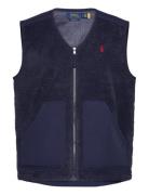 Wind-Blocking Hybrid Vest Navy Polo Ralph Lauren