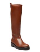 Cool Elevated Longboot Brown Tommy Hilfiger