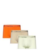 Low Rise Trunk 3Pk Beige Calvin Klein