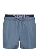 Short Double Waistband Blue Calvin Klein