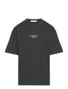 Serenity Back Print Rlxd T-Shirt Black Calvin Klein