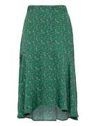 Bonnie Midi Skirt With Frill Green Malina