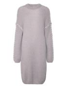 Vichoca New L/S Knit Dress Grey Vila