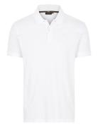 Troy St Pique Polo Shirt White J. Lindeberg