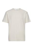 Slhrelax-Plisse Tee Ex White Selected Homme