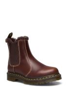 2976 Leonore Dark Brown Classic Pull Up Brown Dr. Martens