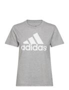 Essentials Logo T-Shirt Grey Adidas Sportswear