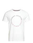 Monotype Roundle Tee White Tommy Hilfiger