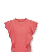 Kognella S/L Short Ruffle Top Jrs  Kids Only