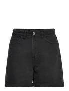 Onlvega Hw Mom Dnm Shorts Noos Black ONLY