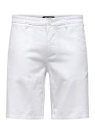 Onsmark 0011 Cotton Linen Shorts Noos White ONLY & SONS