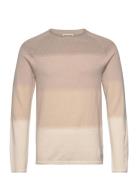 Jjehill Knit Crew Neck Noos Beige Jack & J S