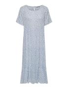 Onlmaya Life S/S Dress Wvn Noos Blue ONLY