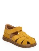 Sandals - Flat - Closed Toe Yellow ANGULUS