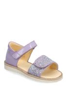 Sandals - Flat Purple ANGULUS