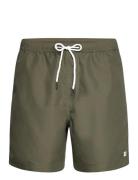 Bs Havana Regular Fit Swim Shorts Green Bruun & Stengade