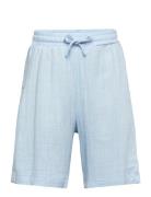 Tanja Linen Shorts Blue Grunt