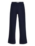 Structured Wide Leg Pants Navy Tom Tailor