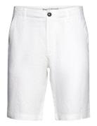 Bs Abel Regular Fit Shorts White Bruun & Stengade