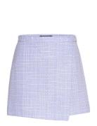 Effie Boucle Skort Blue French Connection
