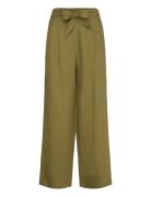 Cognin Wide Linen Pants Green Tamaris Apparel