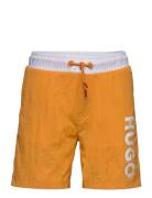 Swim Shorts Orange Hugo Kids