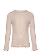 Pointella Trudy Tee Ls Beige Mads Nørgaard