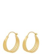 Midnight Sun Earrings Gold Pernille Corydon