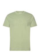 Reg Tonal Shield Ss T-Shirt Green GANT