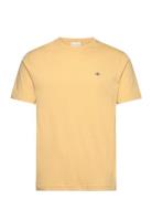 Reg Shield Ss T-Shirt Yellow GANT