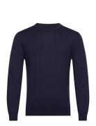 Fine Cotton C-Neck Blue GANT