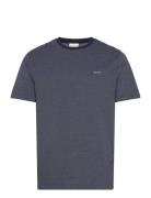 4-Col Oxford Regular Ss T-Shirt Blue GANT