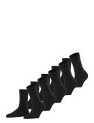 Solid So 5P Black Esprit Socks