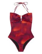 Kallygz Swimsuit Red Gestuz